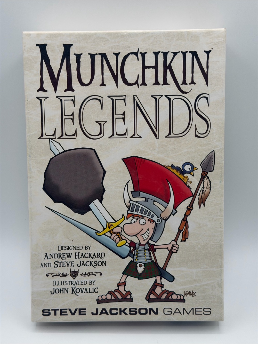 Munchkin Legends Card Game by Steve Jackson Games 1st Edition - Complete Set